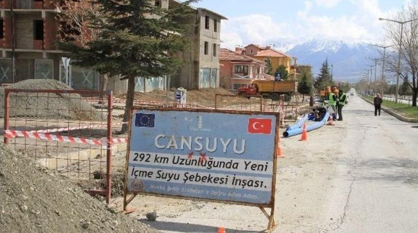 Cansuyu &Ccedil;alışmaları Devam Ediyor