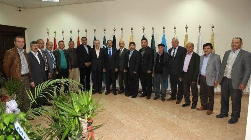 Başkan Duruay&rsquo;a &Ccedil;ankırılılar&rsquo;dan Ziyaret