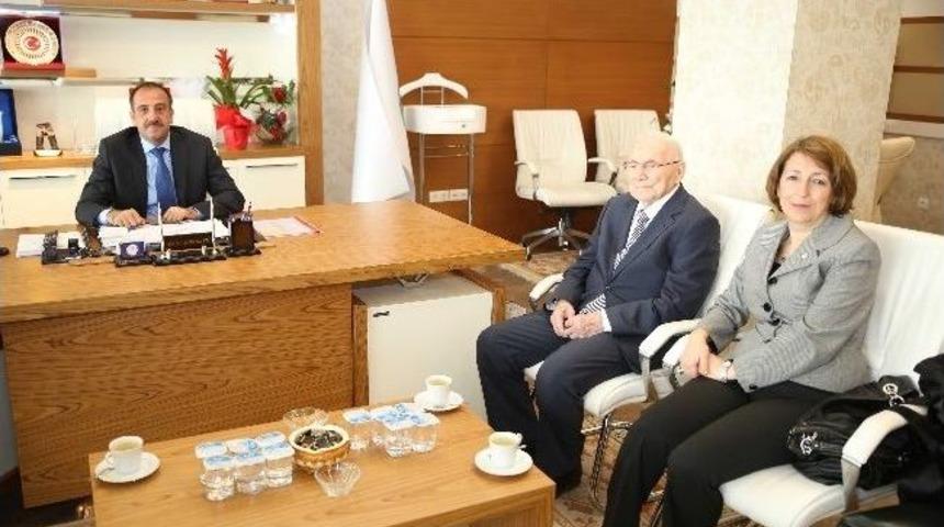 Rıdvan Ege&rsquo;den Başkan Duruay&rsquo;a Anlamlı Ziyaret