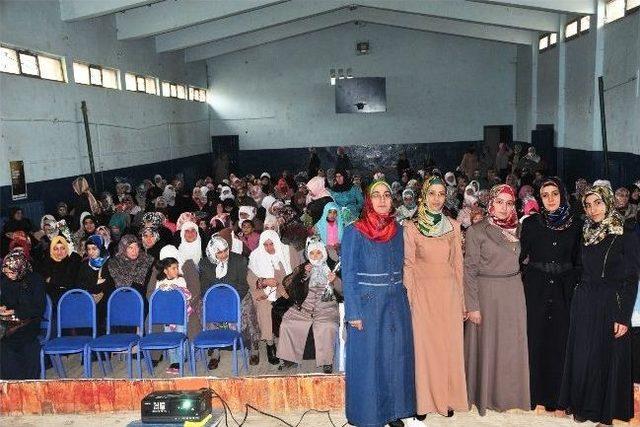 Eleşkirt&rsquo;te Bayanlara Y&ouml;nelik Kutlu Doğum Programı D&uuml;zenlendi 1