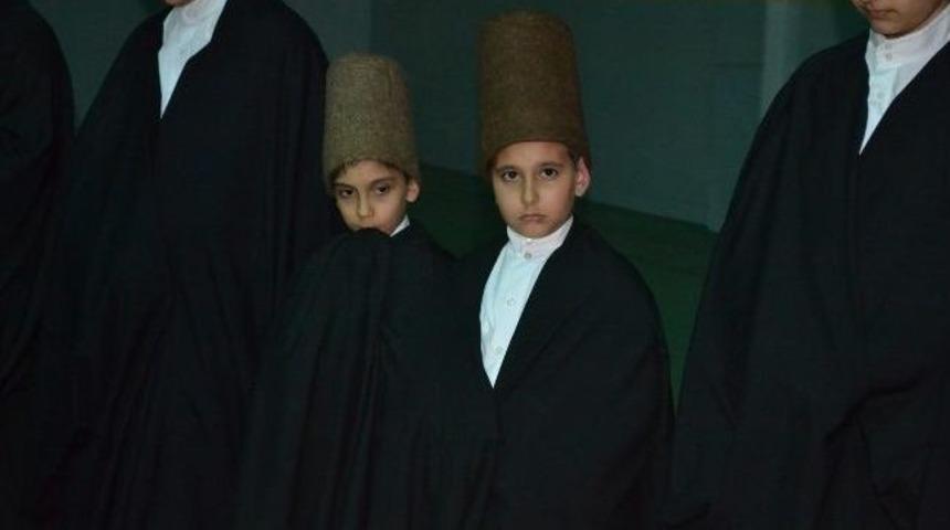 Minik Semazenler B&uuml;y&uuml;k Alkış Aldı