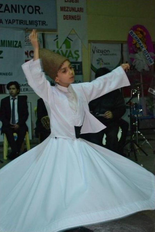 Minik Semazenler B&uuml;y&uuml;k Alkış Aldı 1