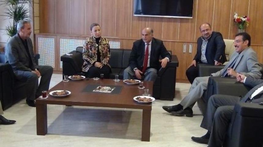 Milletvekili &Ccedil;alık Ve İl Başkanı T&uuml;fenk&ccedil;i&rsquo;den Tso&rsquo;ya Ziyaret