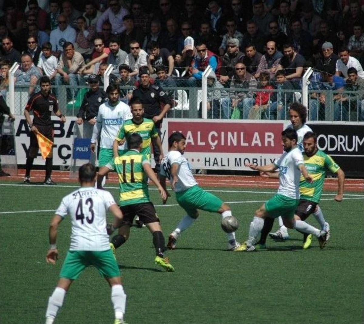 Bodrumspor, Sahasında Lidere Boyun Eğdi