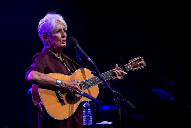 Joan Baez İstanbul'da son kez konser verdi G2