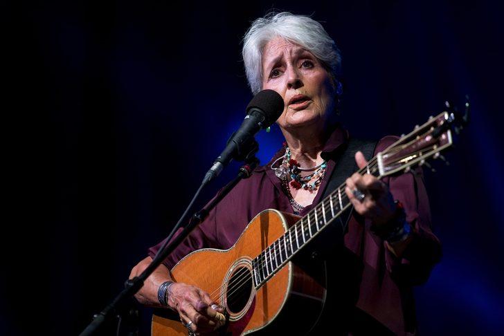 Joan Baez İstanbul'da son kez konser verdi G5