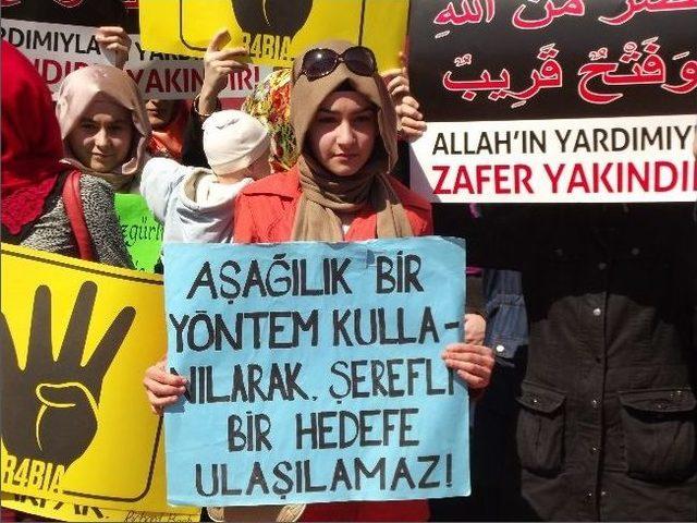 Kdz. Ereğli’de Lise Öğrencileri, Mısır’daki İdam Kararlarını Protesto Etti