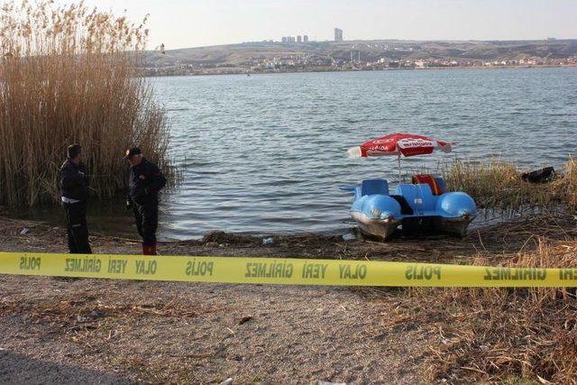 Ankara'da Deniz Bisikletiyle Göle Açılan Kişi Kayboldu