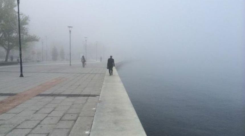 &Ccedil;anakkale&rsquo;de Yoğun Sis