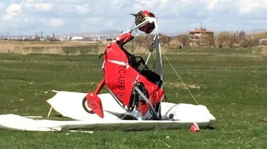 Van'da Plan&ouml;r Yere &Ccedil;akıldı: 1 Yaralı