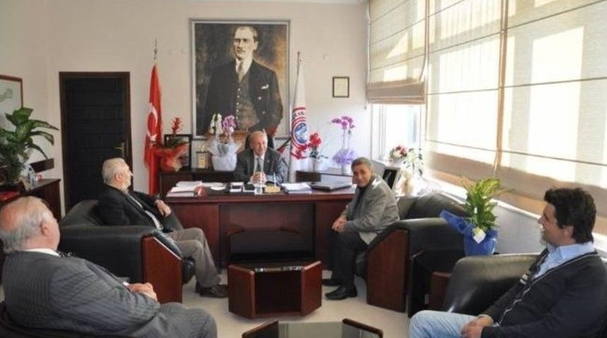 Meslektaşlarından Başkan Albayrak&rsquo;a Tebrik Ziyareti