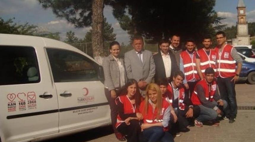 T&uuml;rk Kızılayı Bilecik Şubesi'ne Ara&ccedil; Tahsis Edildi