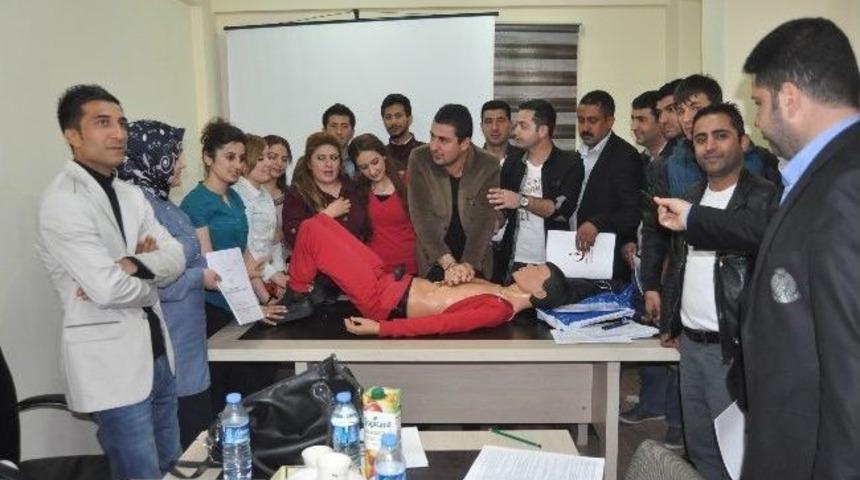 Şırnak'ta 25 Dedaş Personeline İlk Yardım Eğitimi Verildi