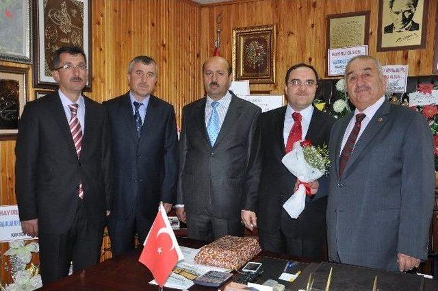 Pınarbaşı M&uuml;ft&uuml;s&uuml;, Belediye Başkanını Ziyaret Etti 1