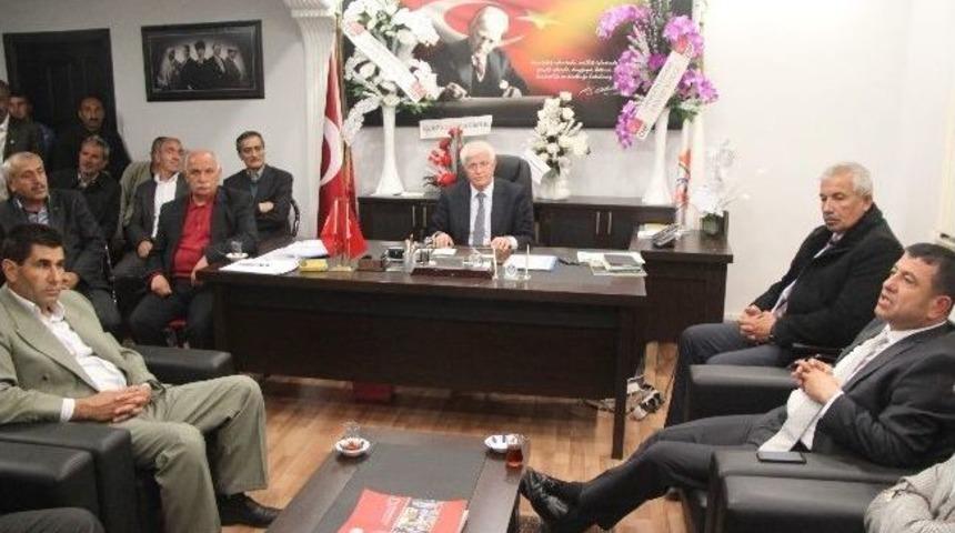 Milletvekili Ağ Baba&rsquo;nın Hekimhan Belediyesi Ziyareti