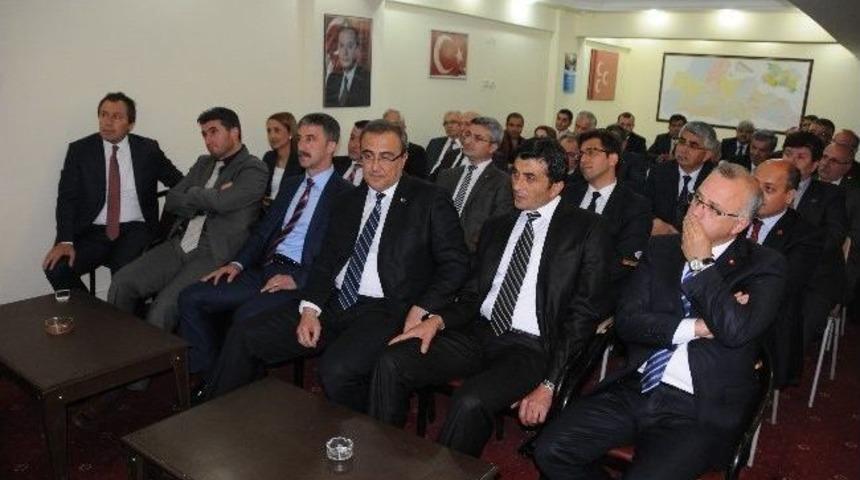 Mhp&rsquo;de İl Grup Toplantısı Ger&ccedil;ekleştirildi