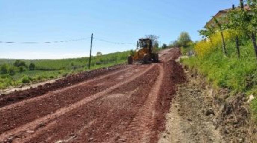Kefken- Ballar K&ouml;y&uuml; Yolu Yenileniyor