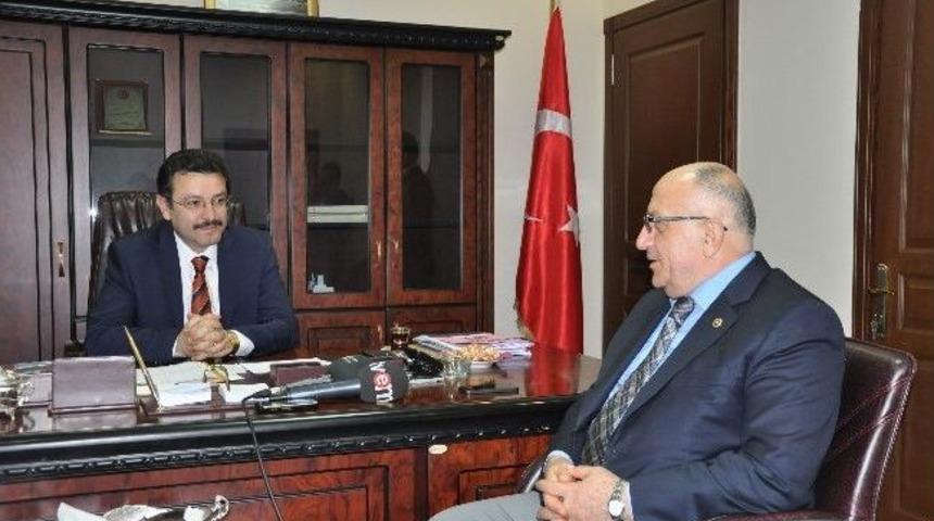 Bakan Yardımcısı Baş&rsquo;tan, Ortahisar Belediye Başkanı Gen&ccedil;&rsquo;e Hayırlı Olsun Ziyareti