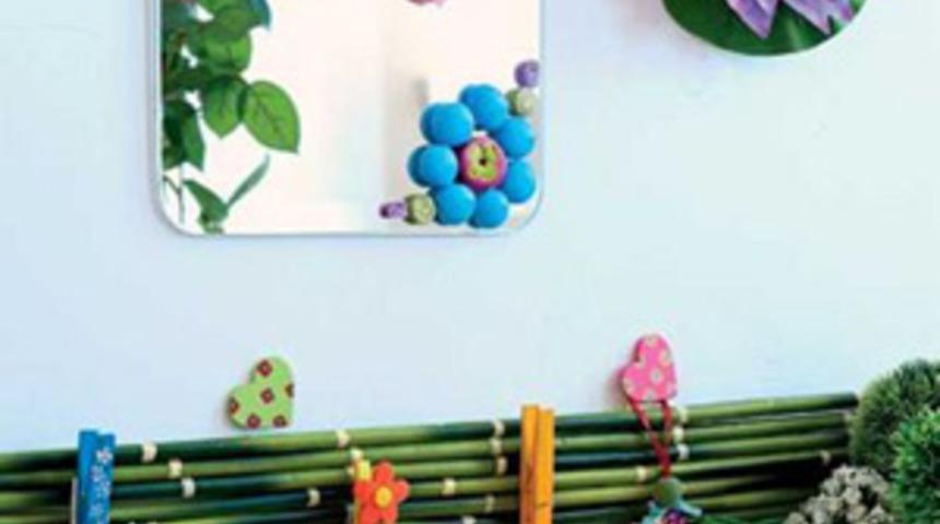 Aynalarınızı Çiçeklerle Süsleyin!