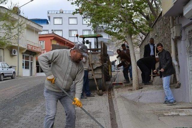 Belediye Başkanı Sokakları Temizledi 1
