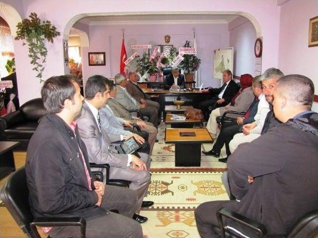 Ak Parti li Kavuncu’dan Fatih Çalışkan’a hayırlı Olsun Ziyareti 1