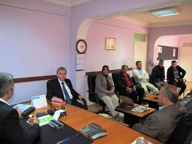 Ak Parti li Kavuncu’dan Fatih Çalışkan’a hayırlı Olsun Ziyareti 2