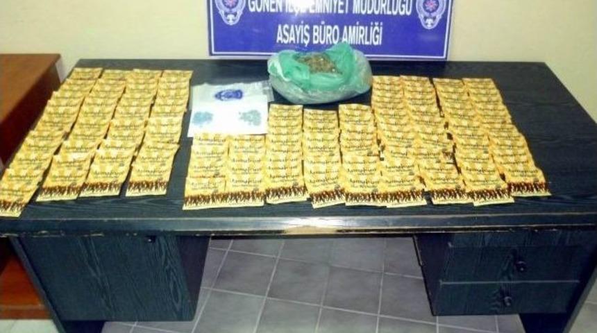 G&ouml;nen'de Uyuşturucu Operasyonu