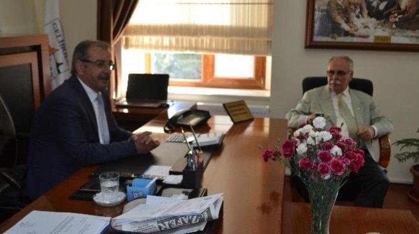 G&ouml;khan&rsquo;dan &Ouml;zacar&rsquo;a Tebrik Ziyareti