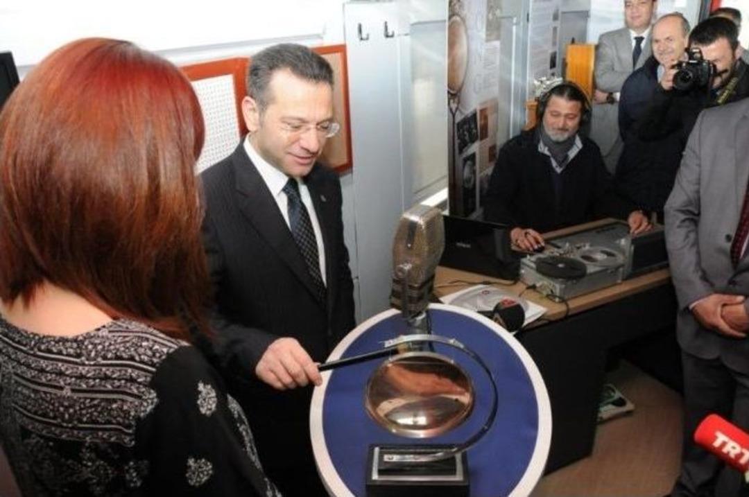 Trt Yayıncılık Tarihi M&uuml;zesi Vagonu Samsun&rsquo;da