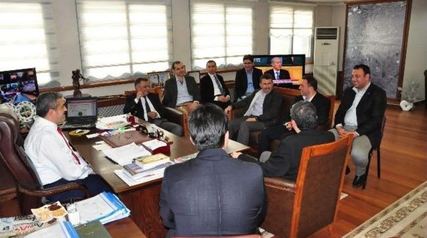 Nasiad &Uuml;yeleri, Başkan Alıcık&rsquo;ı Ziyaret Etti