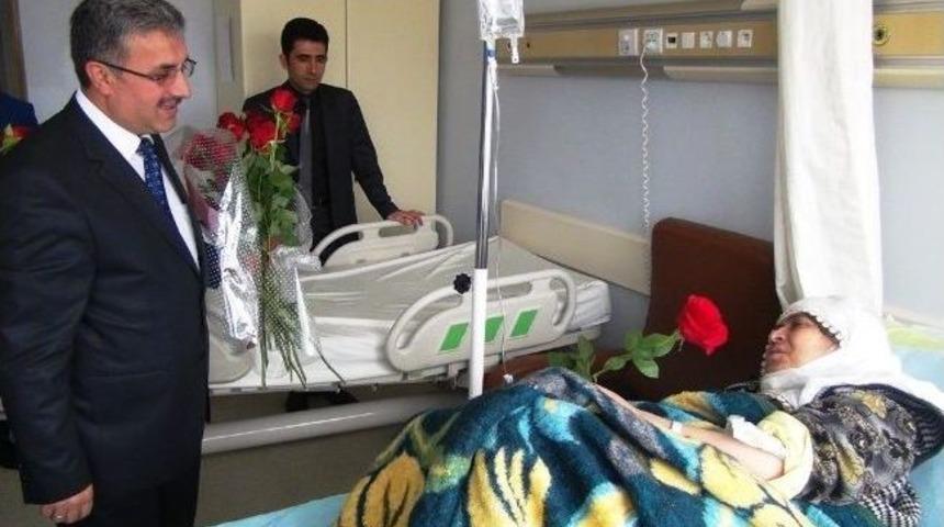 İl M&uuml;ft&uuml;l&uuml;ğ&uuml;&rsquo;nden Hastalara Kutlu Doğum Ziyareti