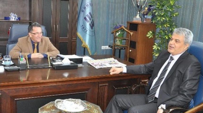 Başkan Kamil Saka&rsquo;ya Ziyaretler