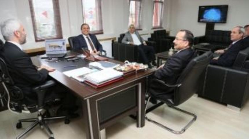 Eski Başkan Torun&rsquo;dan Enver Yılmaz'a Ziyaret