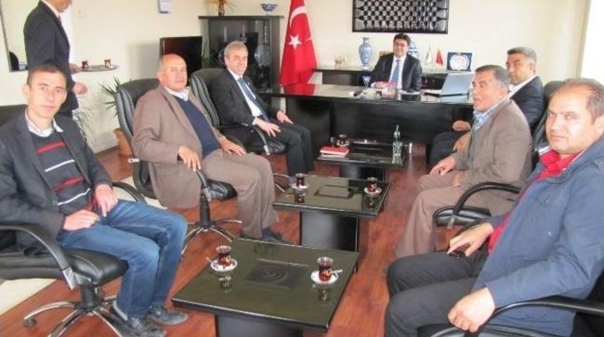 Milletvekili Kavuncu Kaymakam Savran'ı Ziyaret Etti