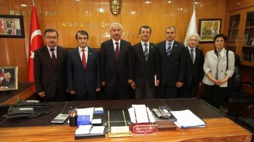 Bozok &Uuml;niversitesi Rekt&ouml;r&uuml; U&ccedil;ar Akdağmadeni İl&ccedil;esini Ziyaret Etti