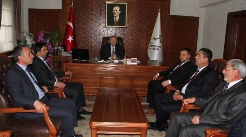 İl Genel Meclis &Uuml;yelerinden Vali Ceylan&rsquo;a Ziyaret