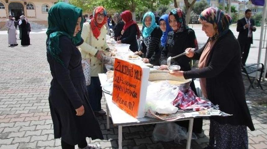 İmam Hatip Lisesi &Ouml;ğrencilerinden &Ouml;rnek Kampanya
