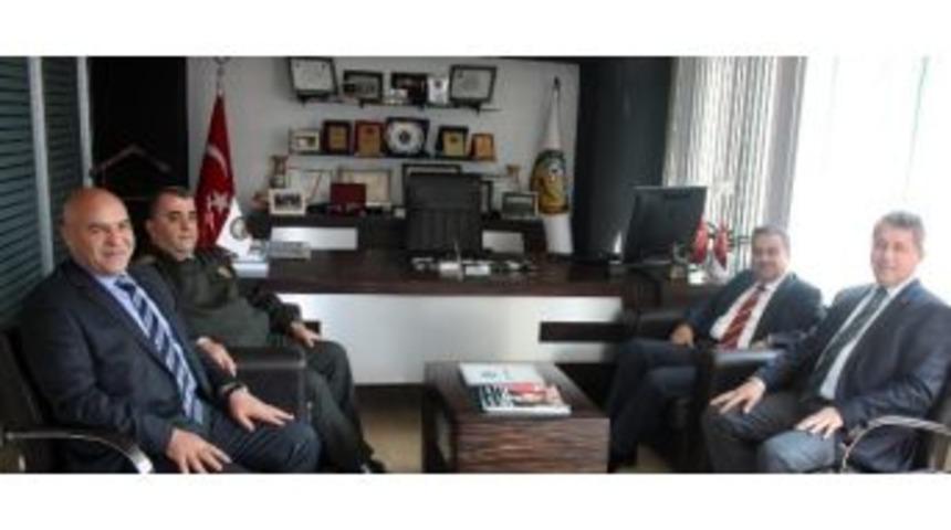 Deskkop&rsquo;a Vali, Jandarma Ve Emniyetten Ziyaret