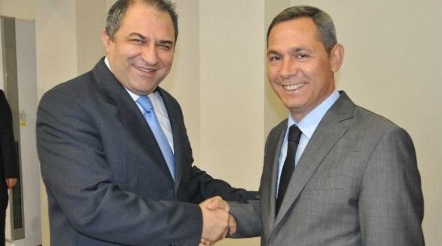 Kdz. Ereğli Belediye Başkanı Uysal&rsquo;dan Vali Kaban&rsquo;a Ziyaret