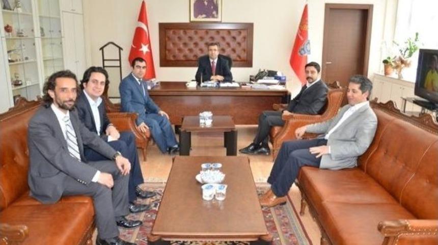 İnternet Medyasından Başkan Zolan Ve Emniyet M&uuml;d&uuml;r&uuml; Demir&rsquo;e Ziyaret