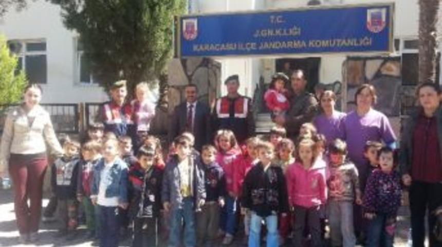 Anaokulu &Ouml;ğrencileri Askerliği &Ouml;ğrendi