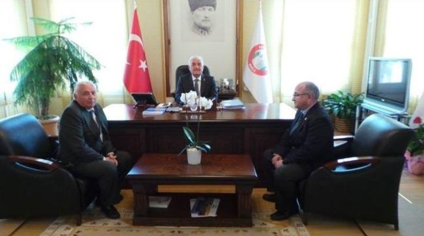 Marmarisli &Ccedil;evreciler, B&uuml;y&uuml;kşehir Belediye Başkanı Osman G&uuml;r&uuml;n&rsquo;le G&ouml;r&uuml;şt&uuml;