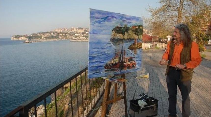 Almanca &Ouml;ğretmenliğinden Ressamlığa