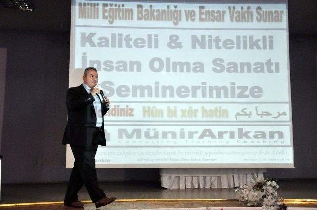 İmam Hatip Öğrencilerine Seminer Verildi