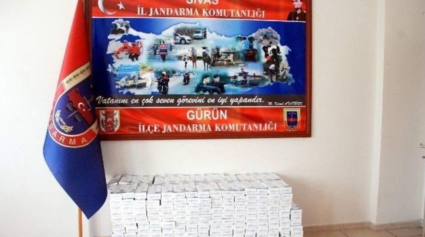 G&uuml;r&uuml;n&rsquo;de 6 Bin Paket Ka&ccedil;ak Sigara Ele Ge&ccedil;irildi