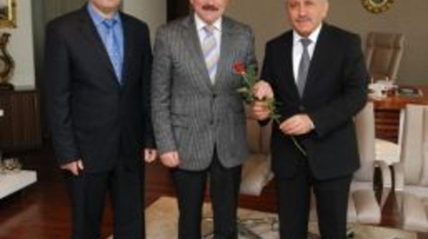 M&uuml;ft&uuml; Keşvelioğlu&rsquo;ndan Başkan Doğan&rsquo;a Ziyaret