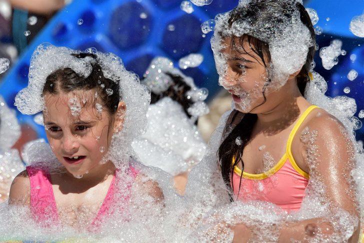 Van'da turistler köpük partisiyle eğlendi  G5