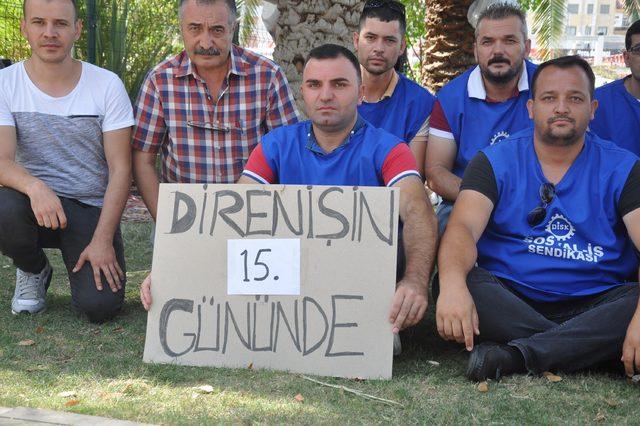 Aydın Büyükşehir'de işten çıkarılan 9 şoför, işini geri istiyor