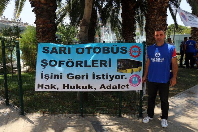 Aydın'da otobüs şoförlerinin haksız yere işten çıkartıldığı iddiası<br />
