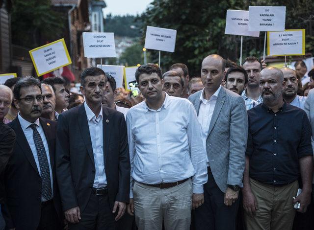 İYİ Partililerin 'Akşener Nöbeti' devam ediyor